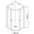Душевой уголок Aquanet SE-800Q 80x80 00270062 – изображение 3