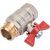 Шаровой кран ALTSTREAM ALT-Z 402 полный проход В-Н бабочка 3/4 014010402 – изображение 3