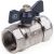 Шаровой кран для МП труб AQUALINK вн 1/2x20 B бабочка 1165 – изображение 5