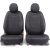 Получехлы на передние сиденья AUTOPROFI SOFT SFT-0405 BK/BK – изображение 2