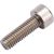 Нержавеющий винт с цилиндрической головкой KREPFIELD M5x16 мм, DIN 912, А2, внутренний шестигранник, полная резьба, 20 шт. 912A2ВИНТПР5Х16-20 