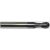 Фреза концевая монолитная твердосплавная сферическая 8х60 мм СпецТехИнструмент D8BN4.0L60T2AlTiNHRC60ASTI – изображение 2