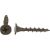 Саморез Качественный Крепеж 3,5х25 потай, крупная резьба, оксид 250 шт 0200359 КЧ 