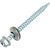 Кровельный саморез крепежная техника цинк 4.8х60 мм, 150 шт 431008 БК – изображение 2
