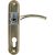 Врезной замок с ручками Аллюр 132/3 GP латунь 5962 