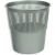 Офисная корзина Luscan 10л пластик, серая 1593982 