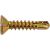 Саморез для оконного профиля с наконечником сверло BEFAST покрытие жёлтый цинк 3,9x19, 1000 шт. C039191000S 