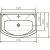 Умывальник Rosa Элеганс 650 У17430 – изображение 2
