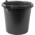 Строительное ведро КЭС черное, 16 л 13000009 