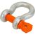 Такелажная скоба CERTEX омегообразная грузоподъемность 1,5 тонны SAK15P – изображение 4
