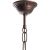Садово-парковый светильник FERON PL695 на цепочке 60W 230V E27, коричневый 11697 – изображение 6
