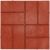Тротуарная ППК плитка Neoкомпозит Стандарт ""8 кирпичей"", 330x330x20 мм, (кв. м/9 шт.), красный, комплект 5 шт. ПТС-20 8К Т5 