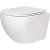 Подвесной безободковый унитаз San More Fiaba белый, с сиденьем микролифт SMT971901 
