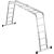 Алюминиевая лестница-трансформер UFUK Transformer PRO 4х5+5х4 511454 