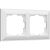 Рамка на 2 поста WERKEL белый a051028 
