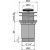 Донный клапан для умывальника Alca Plast 1/4"" латунь, клик-клак A394 025-1359 – изображение 2