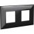 Рамка DKC ARTLEBEDEV Avanti, Черный квадрат, 4 модуля 4402904 