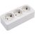 Розетка 3-м TOKOV ELECTRIC оп frea 16а ip20 250в с заземл. абс-пластик бел. TKE-FR-R3Z-C01 – изображение 2