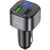 Автомобильное зарядное устройство Hoco E67, bluetooth FM Transmitter, 1xUSB, QC3.0, черный 6931474762122 
