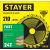 Диск пильный по дереву STAYER Fast (210x32/30 мм; 24T) 3680-210-32-24_z01 – изображение 2