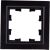 1-местная рамка IEK Brite ip44 ру-1-брч-44 черный BR-M12-44-K02 