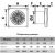Накладной вентилятор ERA AURA 6C-03 обратный клапан, 2 скорости, D150, DICITI 90-07456 – изображение 5