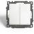 2-клавишный переключатель STEKKER (механизм), gls10-7107-01 , 250v, 10а, серия катрин, белый, 49166 – изображение 2