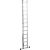 Алюминиевая 2-секционная лестница UFUK 2х12 ступеней 411212 – изображение 3