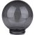 Рассеиватель шар TDM ПММА 160мм, резьба А 85, дымчатый SQ0321-0203 