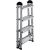 Алюминиевая 4-х ступенчатая двухсторонняя стремянка Perilla 111404 – изображение 2