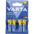 Батарейка Varta LONGLIFE POWER (HIGH ENERGY) LR6 AA BL4 Alkaline 1.5V (4906) (4/80/400) 04906121414 