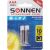 Батарейки SONNEN Alkaline, AAA алкалиновые, 2 шт., в блистере, 451087 