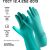 Нитриловые химостойкие перчатки Jeta Safety 80/50, с хлопковым напылением, 0.38 мм, р. 9/l JN711-09-L 