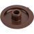 Заглушка Локри темно-коричневая, 15 шт. 800776 