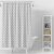 Штора для ванной комнаты PERFECTO LINEA Secret 180x180, с кольцами, векторная графика 36-118107 – изображение 2