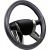 Оплетка на руль SENATOR Tucson экокожа, стеганая, M, черный OPLS1801 