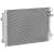 Радиатор кондиционера для автомобилей Passat B6 LUZAR LRAC 181D 
