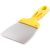 Гладкий шпатель из нержавеющей стали 80мм Jettools желтый Шн/желт-80 