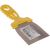 Гладкий шпатель из нержавеющей стали 80мм Jettools желтый Шн/желт-80 – изображение 2