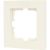 1-ая горизонтальная рамка Lezard VESNA без вставки, крем 742-0300-146 – изображение 2