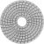 Круг алмазный гибкий шлифовальный (черепашка) 100 мм, Р80, 10 шт HEADROCK 685-010-080 