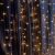 Гирлянда-дождь FERON CL24, 480LED, 2700К белый теплый, статичная, 3х3м+3м, IP44, 41626 