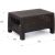Садовый стол WORKY ротанг, 76.5x57x42 см, мокко ARD257735 – изображение 5