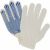 Хлопчатобумажные перчатки с ПВХ LAIMA Эконом, 10 класс, 26-28 г, 83 текс, белые, 100 пар 608680 