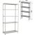 Металлический стеллаж BRABIX MS KD-200/30-5 2000х1000х300 мм, 5 полок, сборная стойка 291118 – изображение 2