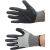Трикотажные полиэфирные перчатки с покрытием вспененным латексом и антивибрационными накладками Gigant размер 10 GGPL-110 – изображение 2