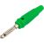 Штекер Banana Pro Legend зеленый, винтовое крепление PL2464 – изображение 2