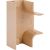 T-образный угол EKF PROxima Plast, под светлое дерево, 4 шт tchl-16-16x4 – изображение 5