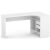 Письменный стол СОКОЛ правый белый СПм-25 00-00010621 – изображение 3
