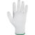 Белые лёгкие бесшовные защитные перчатки эргономичной формы из нейлона WIEDERKRAFT WDK-PU01W / M – изображение 7